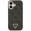 GUESS futerał do IPHONE 17 kompatybilny z MagSafe GUHMP17SP4GTDGMK (4G PU W/ Triangle Logo) złoto czarny