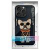 NIMMY futerał GLASSES COOL DOG do IPHONE 15 Pro Max czarny