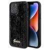 GUESS futerał do IPHONE 12 / 12 Pro GUHCP12MPSFDGSK (Sequin Script Metal) czarny