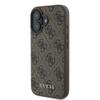 GUESS futerał do IPHONE 16 Plus GUHCP16MG4GFBR (PU 4G Classic) brązowy