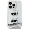 KARL LAGERFELD futerał do IPHONE 11 KLHCN61LDHKCNS (Liquid Glitter KC) biały