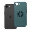 Futerał do iPhone 16e (SE 4 2025) / 17e Silicone Ring zielony