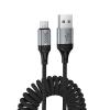 Kabel USB A do Micro USB Hoco 2,4A 1,5 m X121 czarny
