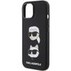 KARL LAGERFELD futerał do IPHONE 15 Plus KLHCP15MSDHKCNK (Silicone KC) czarny