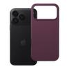 Etui na iPhone 18 Pro Max / 17 Pro Max Silicone 2mm (big hole) burgundowy