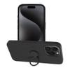 Futerał do iPhone 15 PRO MAX Silicone Ring czarny