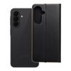 Etui z klapką na Samsung A27 Luna Book Gold czarny