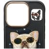 NIMMY futerał GLASSES COOL DOG kompatybilny z MagSafe do IPHONE 16 Pro czarny