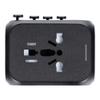 Ładowarka podróżna / adapter OL-309-PQ20 CAŁY ŚWIAT czarna