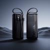 Powerbank 10000 mAh QC PD 2A 22,5W z wbudowanymi kablami USB A + USB C + Lightning + Micro USB Hoco J156 czarny