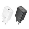 Ładowarka sieciowa do telefonu Hoco USB C QC PD 30W N62 czarna