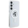 KARL LAGERFELD futerał do SAMSUNG S24 Plus KLHMS24MHGKCNOT (MAGSAFE IML KC) transparentny
