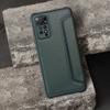 Etui z klapką na Xiaomi Redmi 13C Razor Book ciemnozielone