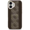 GUESS futerał do IPHONE 17 kompatybilny z MagSafe GUHMP17SPG4SEMCW (PU W/ 4G Stripe) brązowy
