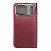 Etui z klapką na iPhone 17 PRO Smart Magneto burgundowe