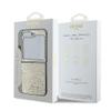 GUESS futerał do SAMSUNG Z Flip 6 GUHCZF6HGGSHD (HC PU 4G Glitter Script) złoty