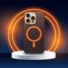 Futerał do iPhone 17 AIR Simply zgodny z MagSafe tytanowy czarny