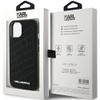 KARL LAGERFELD futerał do IPHONE 15 KLHCP15SPQKPMK (Quilted Pattern) czarny