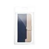 Etui z klapką na Motorola G57 POWER Split Book granatowo-kremowe