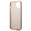 GUESS futerał do IPHONE 14 GUHCP14SG4GFPI (4G Gold Logo) różowy