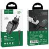 Ładowarka sieciowa do telefonu Hoco USB A 2A 10W + kabel USB A do Lightning N2 czarna
