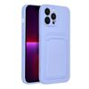 Futerał do iPhone 13 PRO MAX Card Case fioletowy