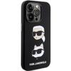 KARL LAGERFELD futerał do IPHONE 15 Pro Max KLHCP15XSDHKCNK (Silicone KC) czarny
