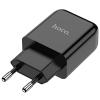 Ładowarka sieciowa do telefonu Hoco USB A 2.1A N2 czarna