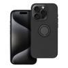 Futerał do iPhone 15 PRO Silicone Ring czarny