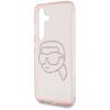 KARL LAGERFELD futerał do SAMSUNG S25 KLHCS25SHKHDCELP (IML Rhinestones K Head) różowy