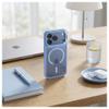 Etui na iPhone 18 Pro / 17 Pro Forcell F-Protect Shadow Stand Premium zgodne z MagSafe jasnoniebieskie 0INT