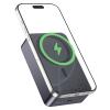 Powerbank zgodny z MagSafe 20000 mAh PD QC 2A 20W Hoco J160B szary