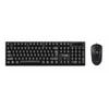 Zestaw klawiatura QWERTY + myszka przewodowy USB A K8605  U+U
