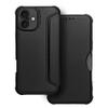 Etui z klapką na iPhone 16 Razor Book czarne