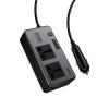 Rozdzielacz gniazda zapalniczki Hoco 2 porty max 200W PD66W/1C2A Z66 czarna