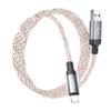 Kabel USB A do Lightning Hoco 2,4A 1 m U112 szary
