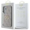 GUESS futerał do SAMSUNG S24 FE GUHCS24FE4GMGBR (HC PU 4G Big Metal Logo) brązowy