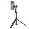Selfie stick Hoco tripod z pilotem bezprzewodowym magnetyczny K25 czarny