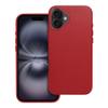 Futerał do iPhone 16 PLUS Leather Mag Cover zgodny z MagSafe czerwony