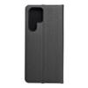 Etui z klapką na Samsung S22 ULTRA Luna Book Carbon czarne