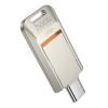 Pendrive 16GB USB 3.0 (USB C) Hoco UD17 nikiel
