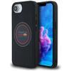 RED BULL futerał do IPHONE 16e (SE 4 2025) kompatybilny z MagSafe RBHMPSE424PUMEVR (Meshed PU Logo and Red Ring) granatowy