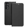 Etui z klapką na Samsung A05s Luna Book Carbon czarne