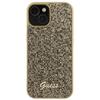 GUESS futerał do IPHONE 13 / 14 / 15 GUHCP15SPMSDGSD (Disco Metal Script) złoty