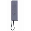 Powerbank Xiaomi 10000 mAh QC PD 165W z wbudowanym kablem USB C PB1165MI z wyświetlaczem LED szary