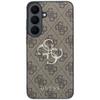 GUESS futerał do SAMSUNG S26 FE (Leather 4G Metal Logo) brązowy