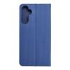 Etui z klapką na Samsung A34 5G Luna Book Carbon niebieskie