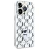 KARL LAGERFELD futerał do IPHONE 15 Pro KLHCP15LHNCMKLT (Monogram) transparentny