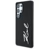 KARL LAGERFELD futerał do SAMSUNG S25 Ultra KLHCS25LSCMSMVK (Silicone Sign Metal Logo) czarny