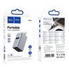 Adapter 3w1 (USB 2.0 x 2+USB 3.0) USB-A Hoco HB54 szary